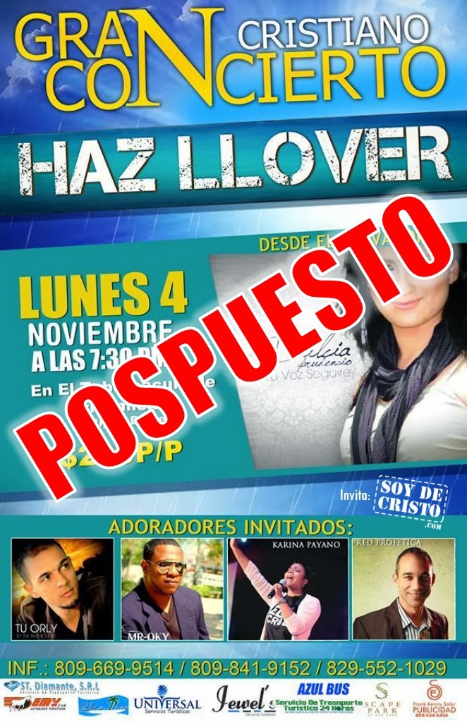 Publicidad De Eventos Cristianos Marcus Reid